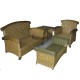 EB-91951 Rattan Table & Chairs