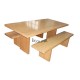 EB-91360 Bamboo Dining Table Set