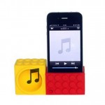 Silicone Horn Stand for iPhone 4 (EB-61244)