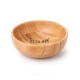 EB-LX037 round bamboo bowl soup bowl